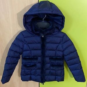 Girl’s Down Genuine Fur Coat Jacket